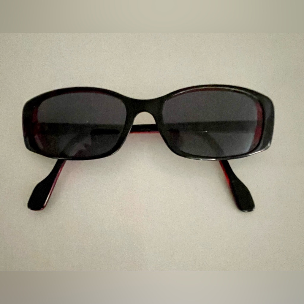 Balmain French Sunglasses Red And Black